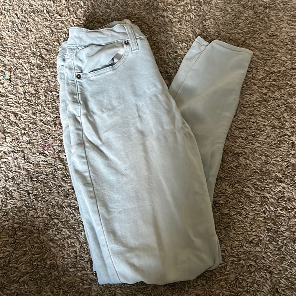Light blue pants